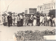 1-Свадьба на главной площади 1974 год