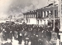 08-Приытие-первого-поезда-с-Целинниками-на-ст.-Акмолинск-1954-г-репродукция