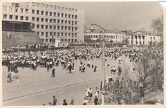 7-Центральная площадь Целинограда 1975 г